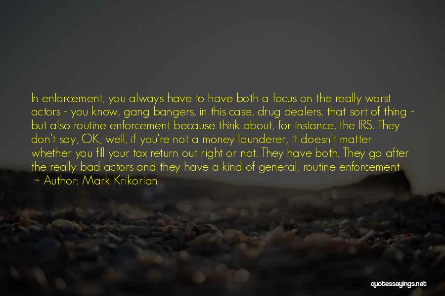 It Not Always About The Money Quotes By Mark Krikorian