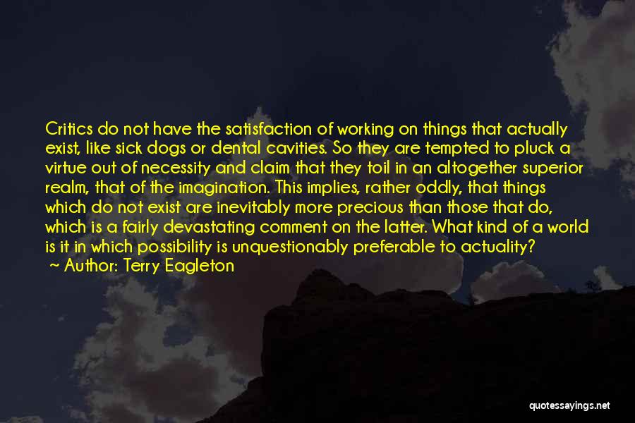 It Not Working Out Quotes By Terry Eagleton
