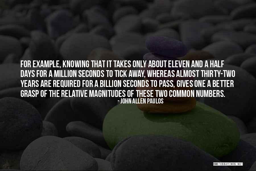 It Only Takes One Quotes By John Allen Paulos It Only Takes One Quotes By John Allen Paulos