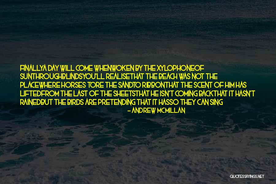 It Rained Quotes By Andrew McMillan It Rained Quotes By Andrew McMillan