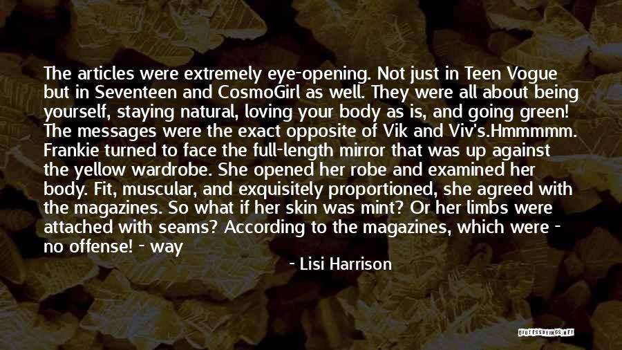It S About Love Quotes By Lisi Harrison It S About Love Quotes By Lisi Harrison