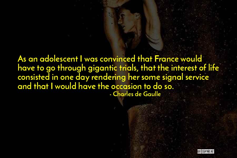 It S All In The Rendering Quotes By Charles De Gaulle
