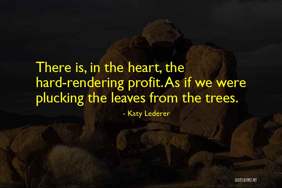 It S All In The Rendering Quotes By Katy Lederer