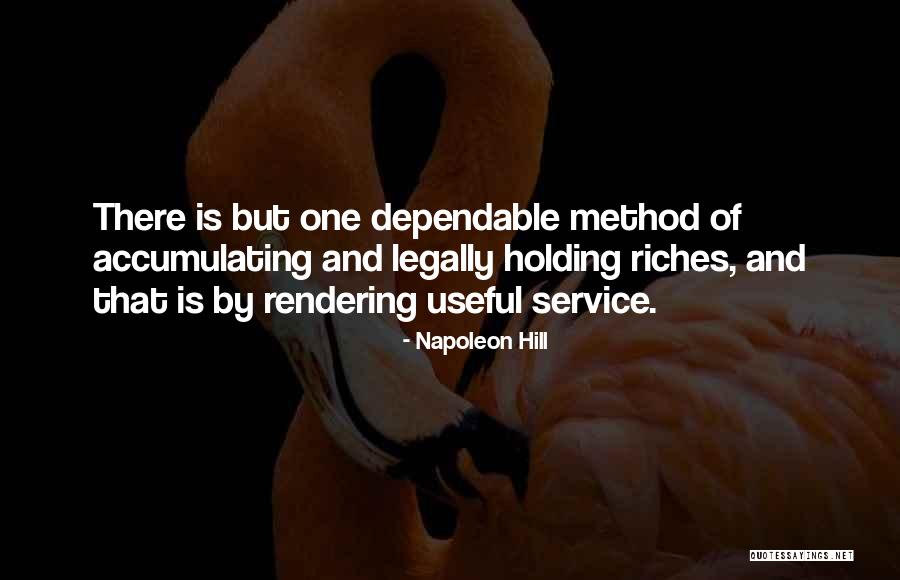 It S All In The Rendering Quotes By Napoleon Hill