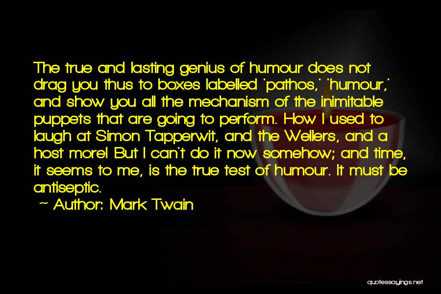 It Seems To Me Quotes By Mark Twain