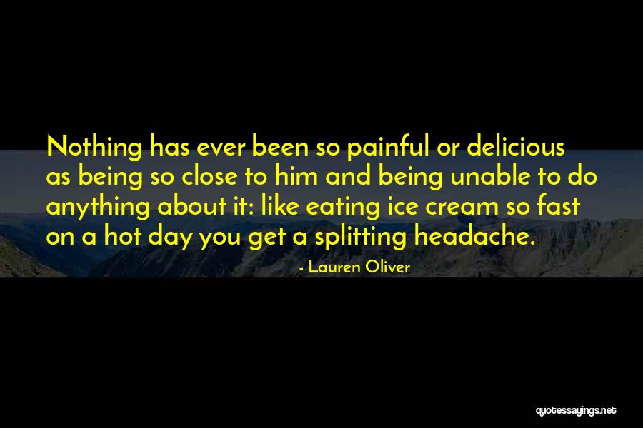 It So Hot Quotes By Lauren Oliver