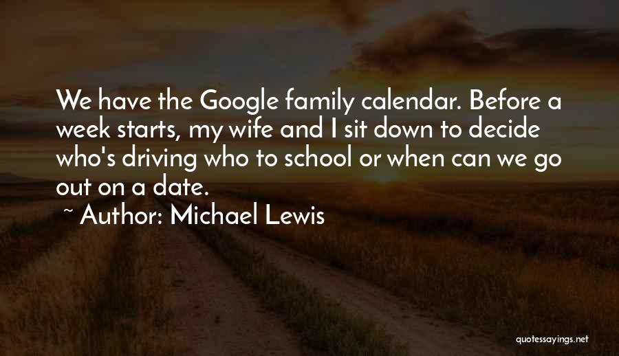 It Starts With Family Quotes By Michael Lewis