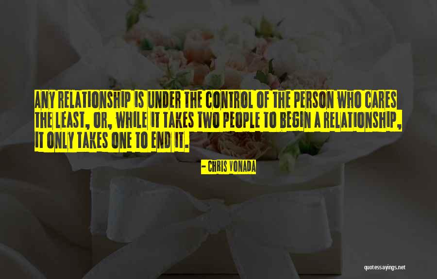 It Takes One Person Quotes By Chris Vonada It Takes One Person Quotes By Chris Vonada