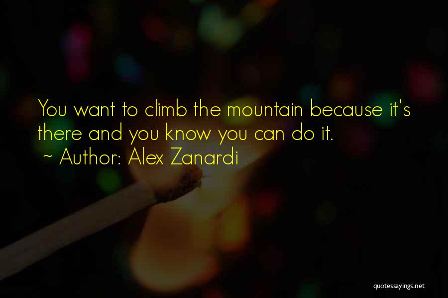 It The Climb Quotes By Alex Zanardi