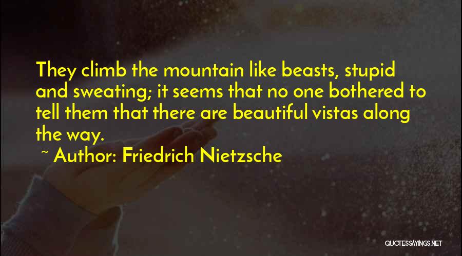 It The Climb Quotes By Friedrich Nietzsche