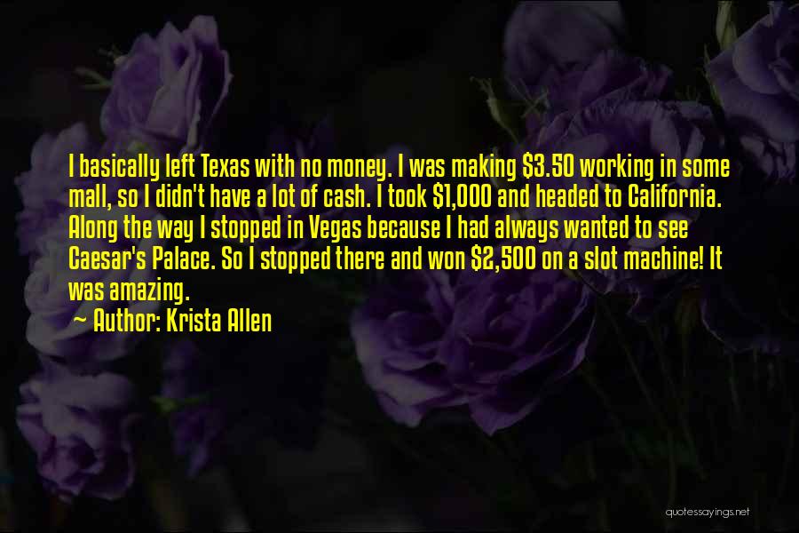 It Was Amazing Quotes By Krista Allen
