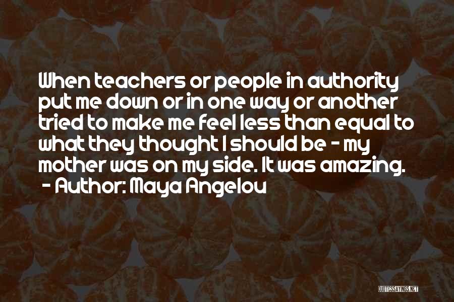 It Was Amazing Quotes By Maya Angelou