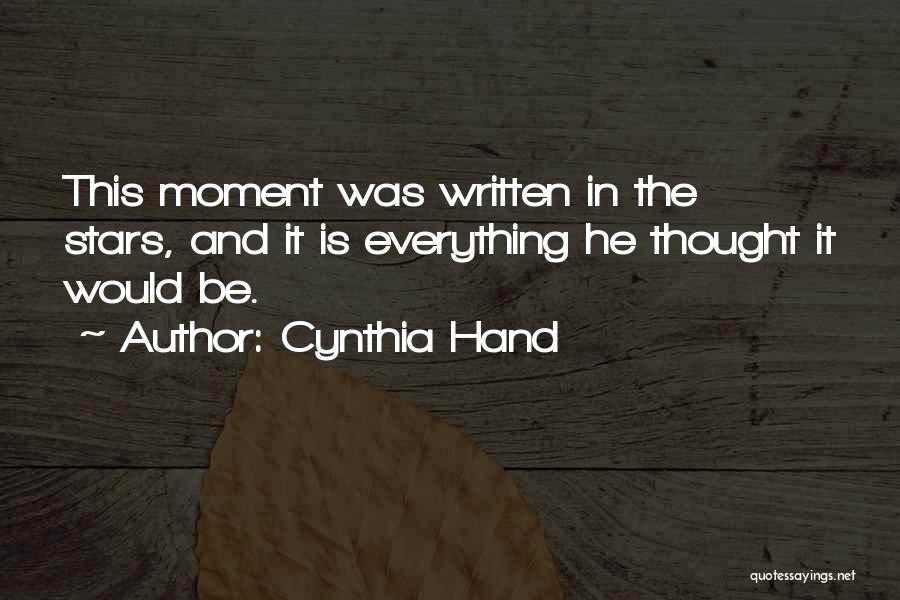 It Was Written In The Stars Quotes By Cynthia Hand