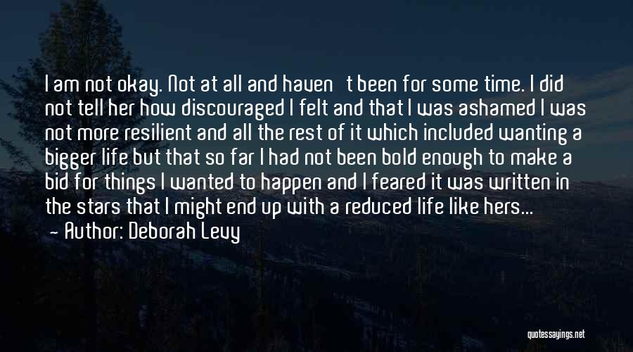 It Was Written In The Stars Quotes By Deborah Levy