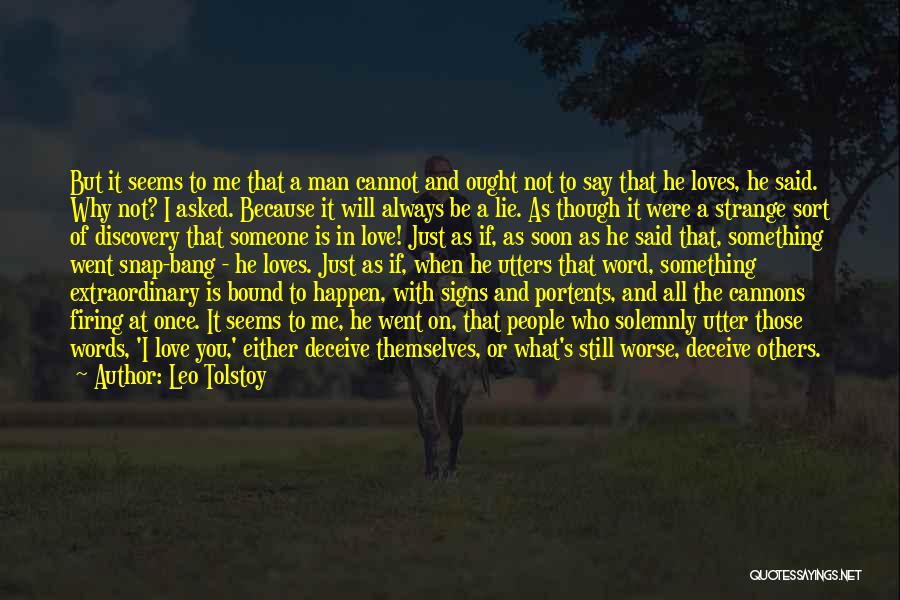 It Will Happen Soon Quotes By Leo Tolstoy