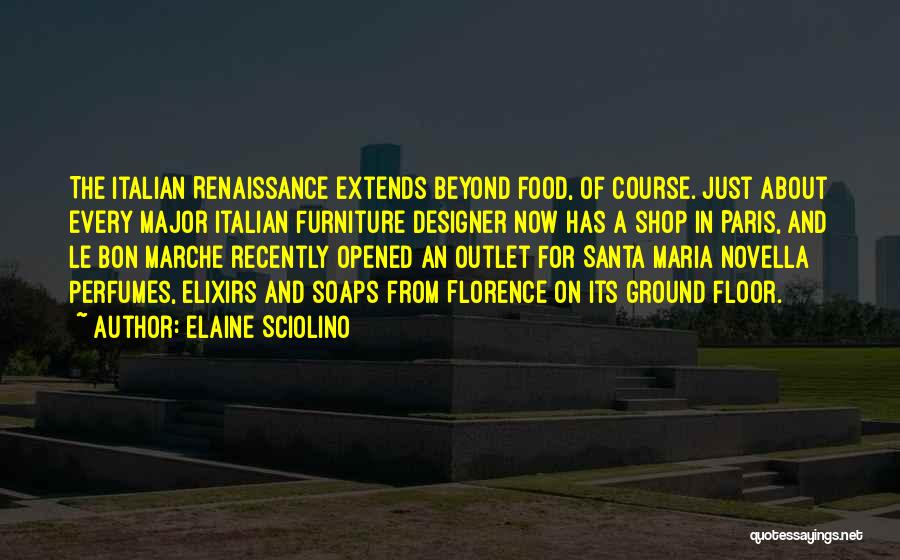 Italian Designer Quotes By Elaine Sciolino