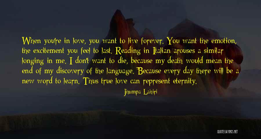 Italian Love And Death Quotes By Jhumpa Lahiri