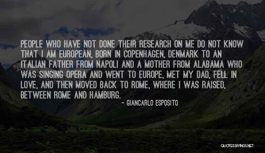 Italian Mother Quotes By Giancarlo Esposito Italian Mother Quotes By Giancarlo Esposito