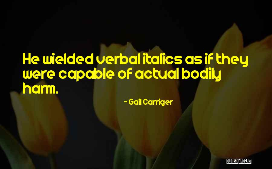 Italics Within Quotes By Gail Carriger Italics Within Quotes By Gail Carriger