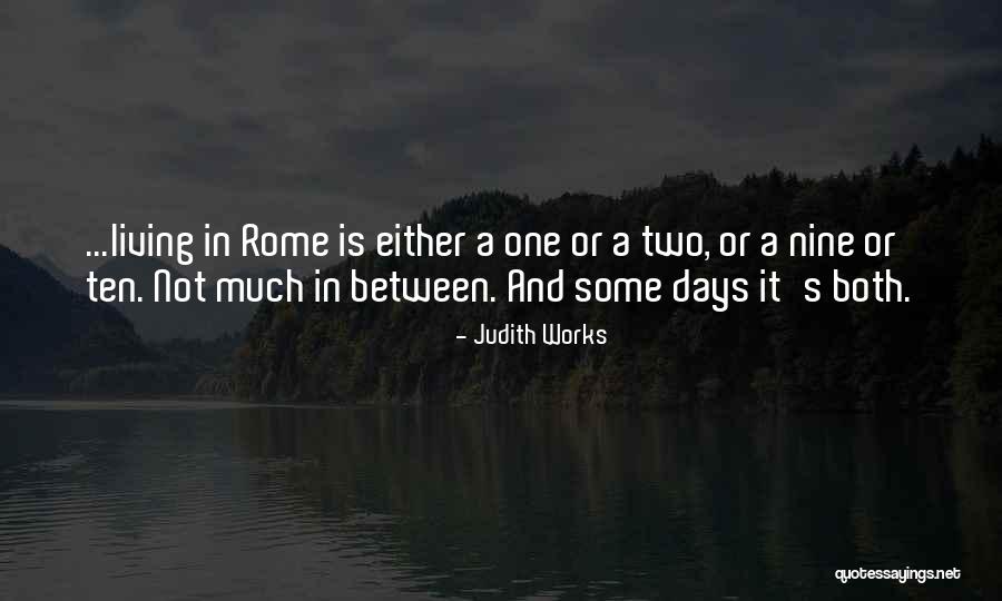 Italy Rome Quotes By Judith Works Italy Rome Quotes By Judith Works