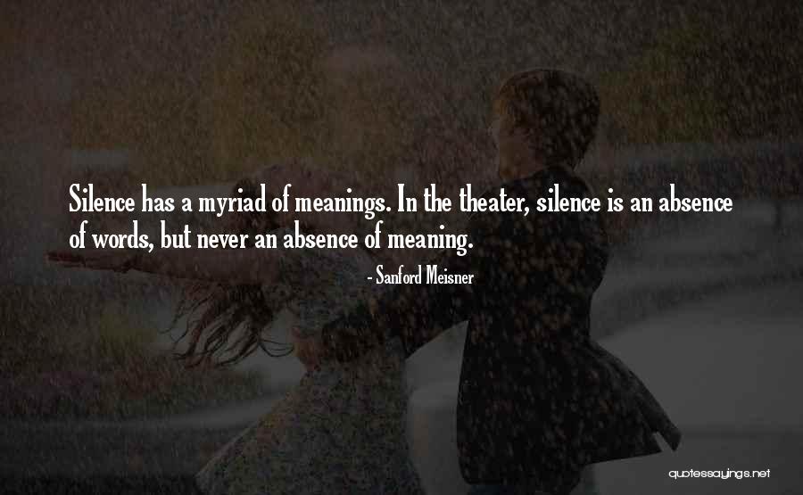 Itama Ang Mali Quotes By Sanford Meisner Itama Ang Mali Quotes By Sanford Meisner