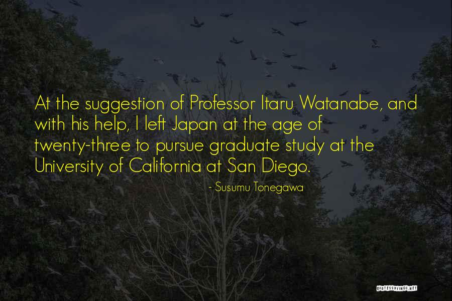 Itaru Quotes By Susumu Tonegawa Itaru Quotes By Susumu Tonegawa