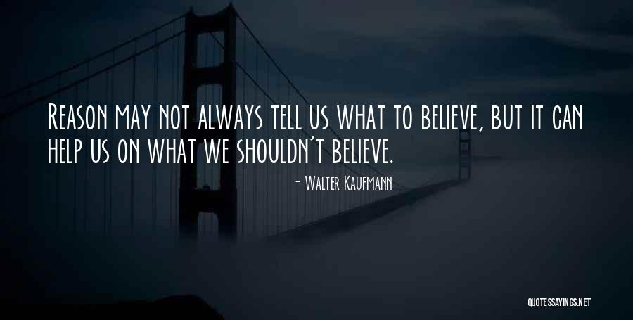 Itfc Quotes By Walter Kaufmann Itfc Quotes By Walter Kaufmann