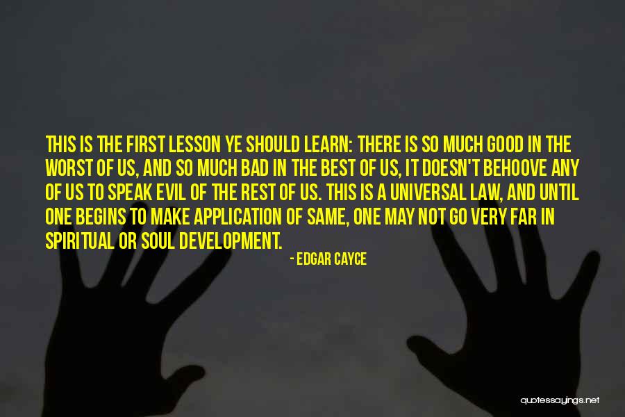 Itgov Quotes By Edgar Cayce Itgov Quotes By Edgar Cayce