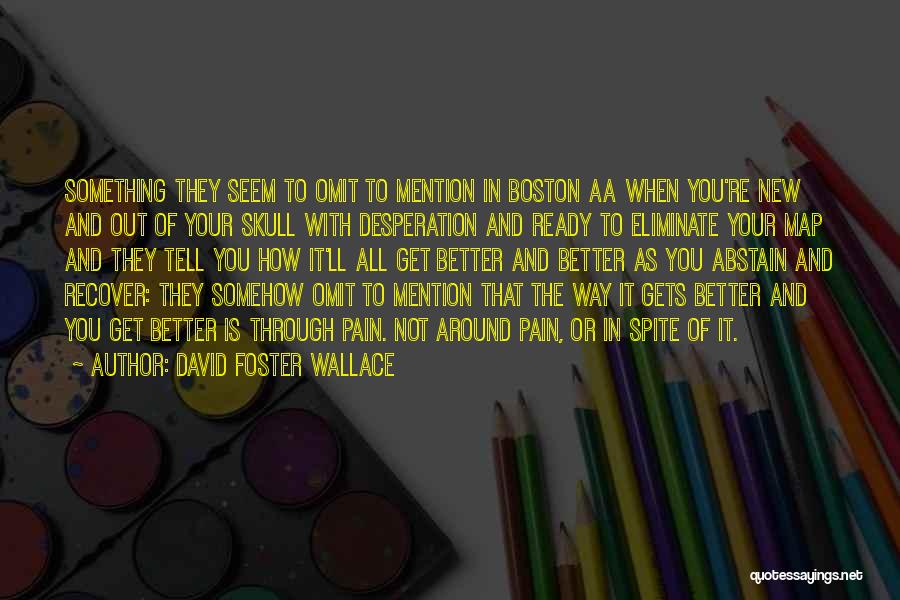 It'll All Get Better Quotes By David Foster Wallace