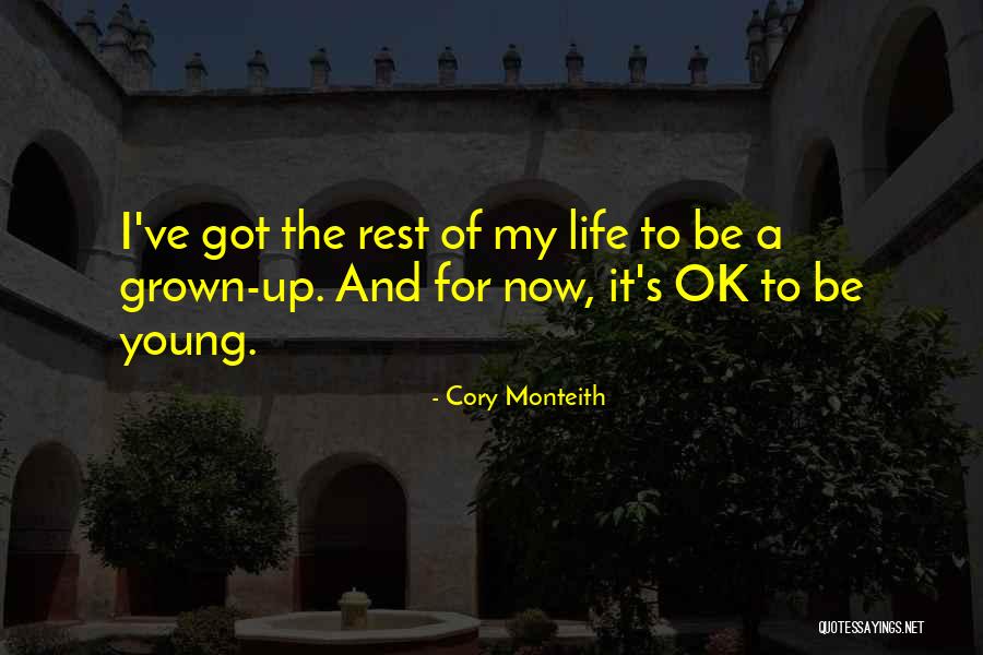 It'll Be Ok Quotes By Cory Monteith