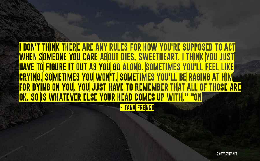 It'll Be Ok Quotes By Tana French It'll Be Ok Quotes By Tana French