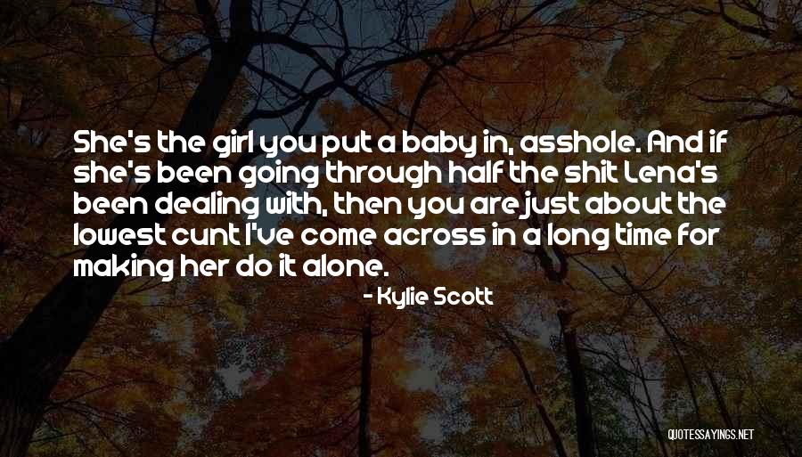 It's A Baby Girl Quotes By Kylie Scott