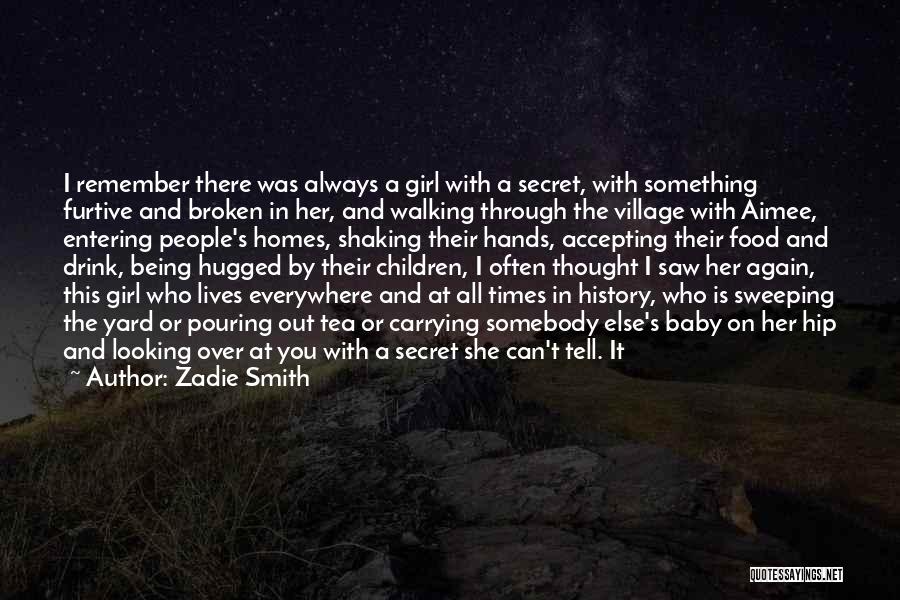 It's A Baby Girl Quotes By Zadie Smith It's A Baby Girl Quotes By Zadie Smith