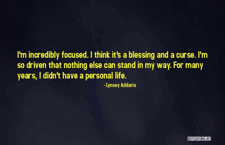 It's A Blessing And A Curse Quotes By Lynsey Addario It's A Blessing And A Curse Quotes By Lynsey Addario