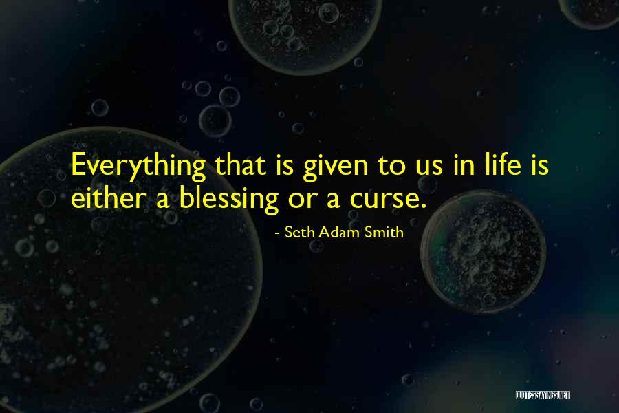 It's A Blessing In Disguise Quotes By Seth Adam Smith