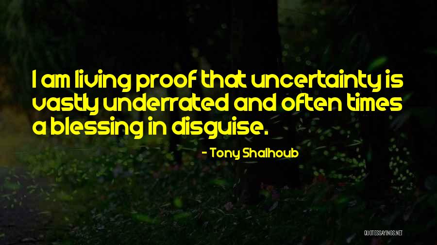 It's A Blessing In Disguise Quotes By Tony Shalhoub