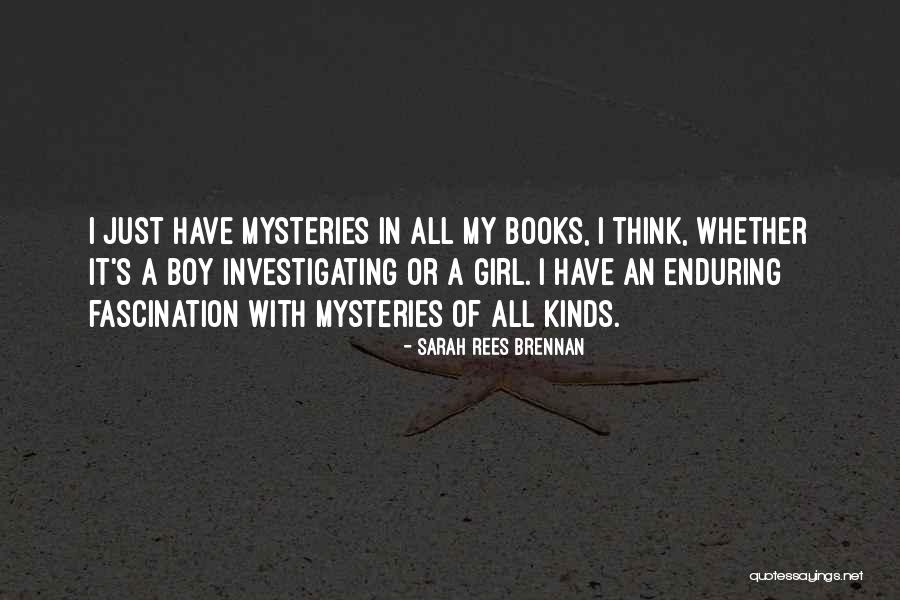 It's A Boy Or Girl Quotes By Sarah Rees Brennan It's A Boy Or Girl Quotes By Sarah Rees Brennan