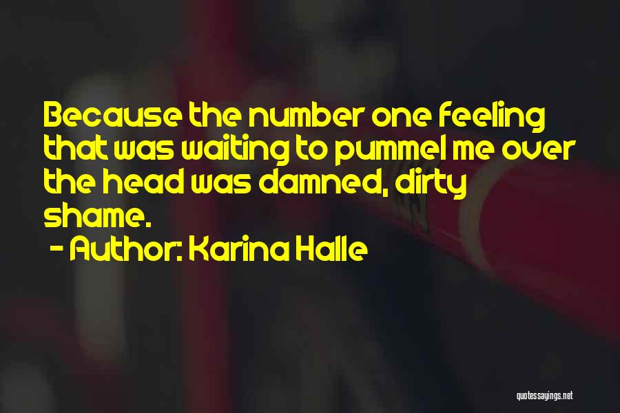 It's A Dirty Shame Quotes By Karina Halle