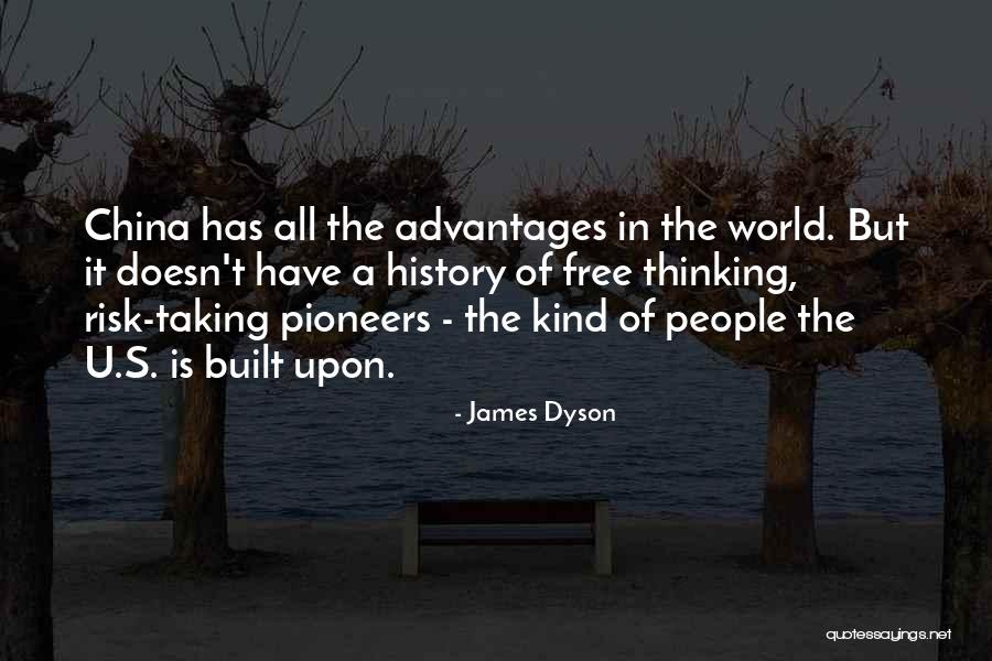 It's A Free World Quotes By James Dyson