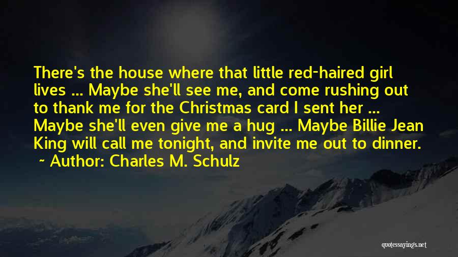 It's A Girl Card Quotes By Charles M. Schulz