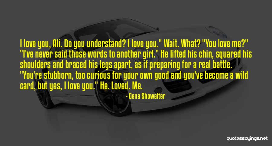 It's A Girl Card Quotes By Gena Showalter