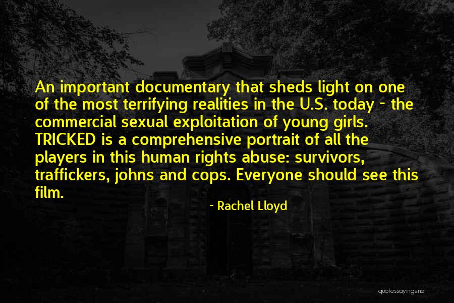 It's A Girl Documentary Quotes By Rachel Lloyd