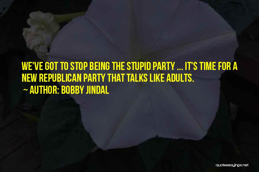 It's A Party Quotes By Bobby Jindal