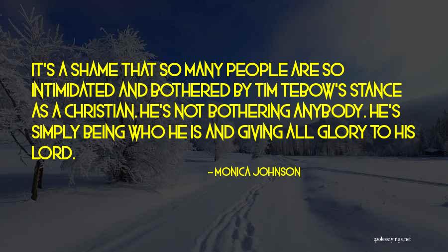It's A Shame Quotes By Monica Johnson It's A Shame Quotes By Monica Johnson