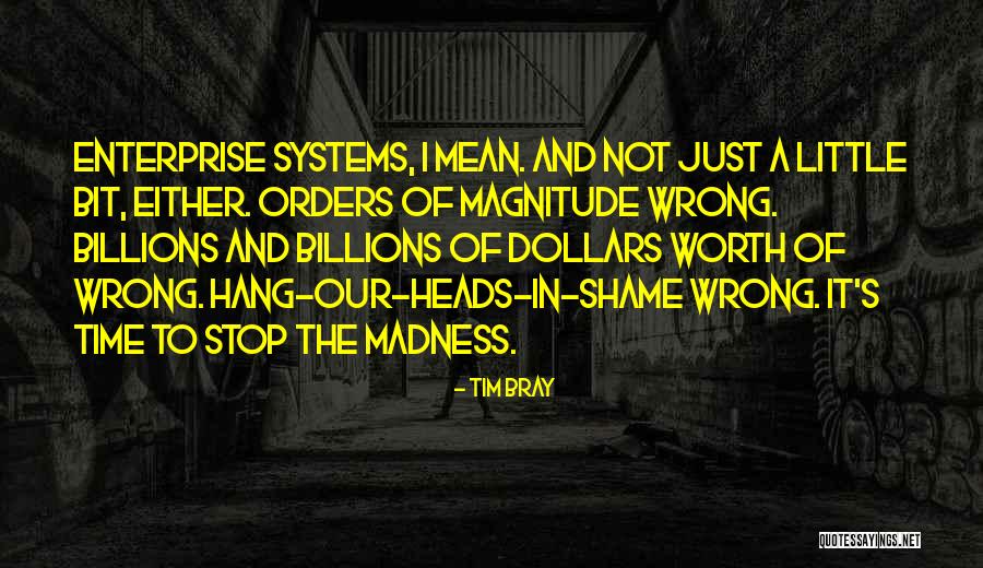 It's A Shame Quotes By Tim Bray It's A Shame Quotes By Tim Bray