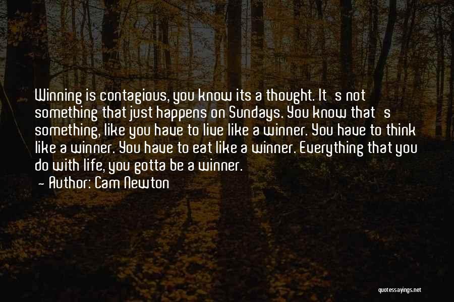 Its A Sunday Quotes By Cam Newton