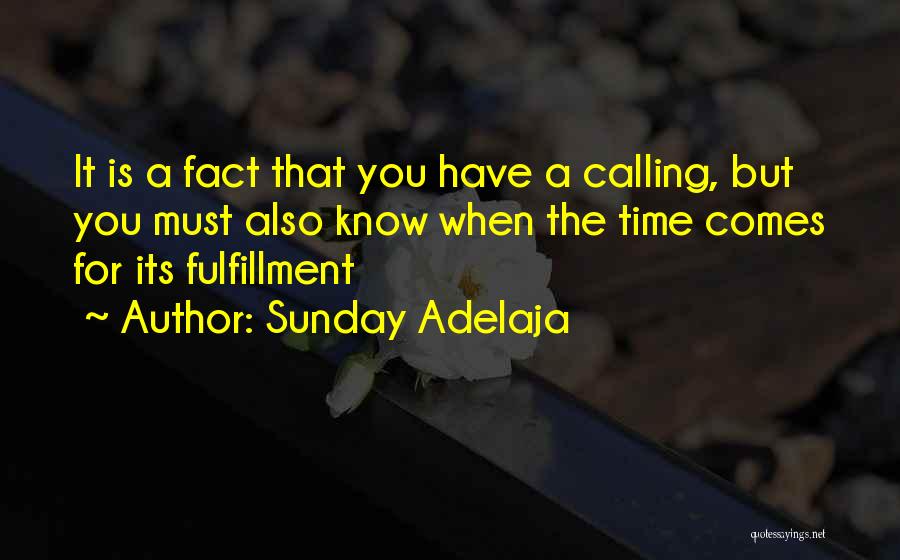 Its A Sunday Quotes By Sunday Adelaja