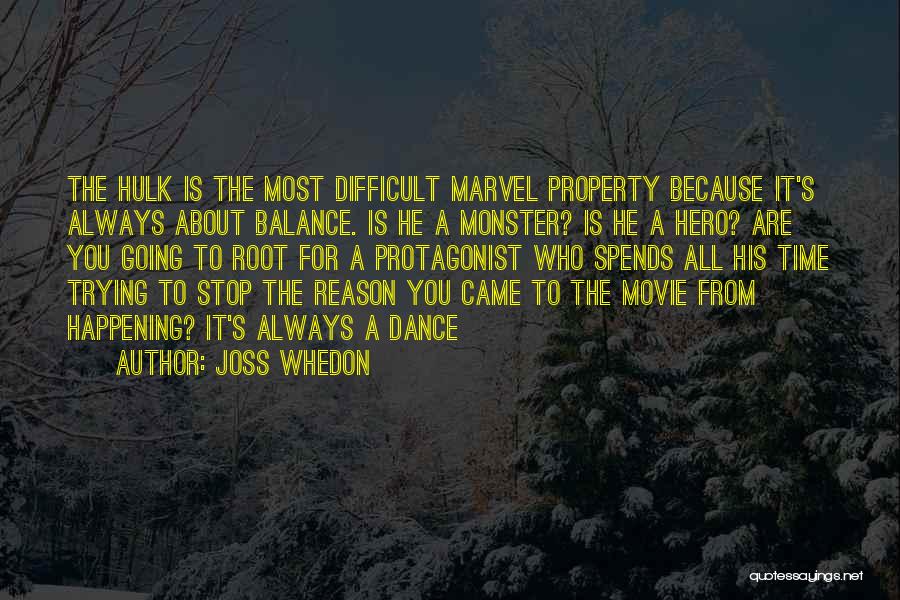 It's All About Balance Quotes By Joss Whedon