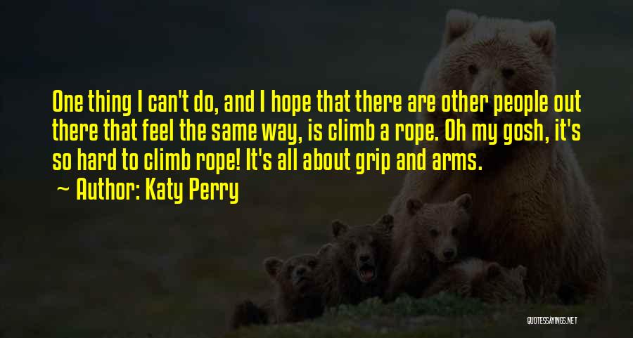 It's All About The Climb Quotes By Katy Perry