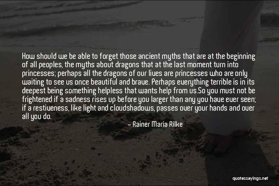 It's All About Your Attitude Quotes By Rainer Maria Rilke